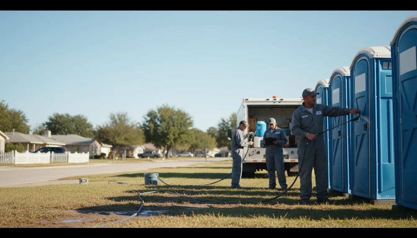 Long-Term Portable Toilet Rental in Albany, LA near me